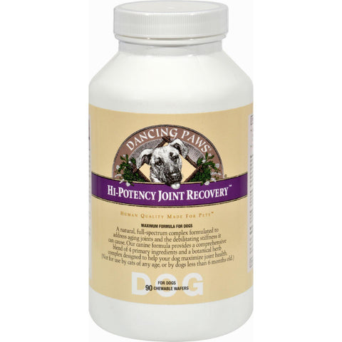 Dancing Paws Hi-potency Joint Recovery For Dogs - 90 Chewable Wafers