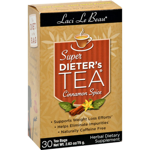 Laci Le Beau Super Dieter's Tea Cinnamon Spice - 30 Tea Bags