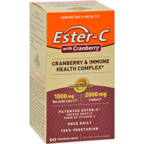 American Health Ester-c Urinary Tract Formula - 90 Vegetarian Tablets