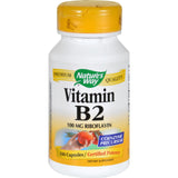 Nature's Way Vitamin B-2 - 100 Mg - 100 Capsules