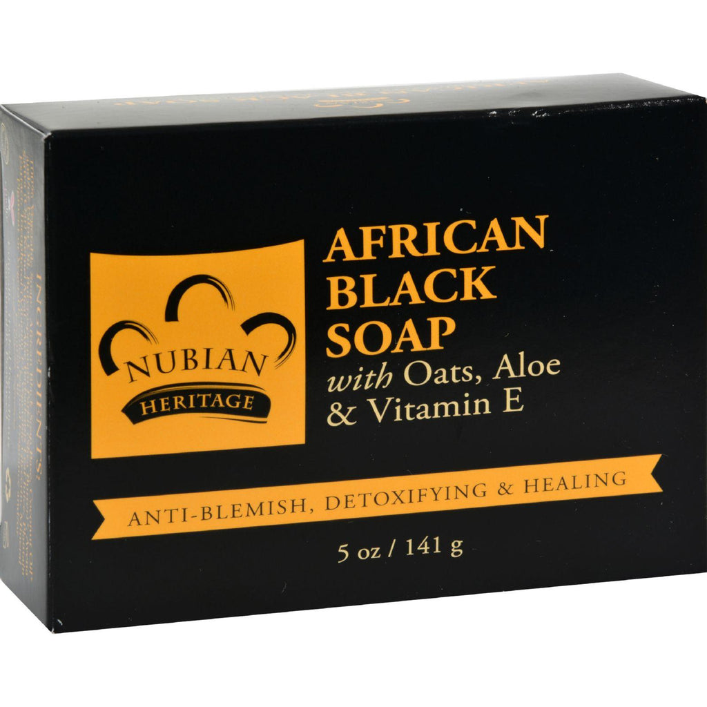 Nubian Heritage Bar Soap African Black - 5 Oz