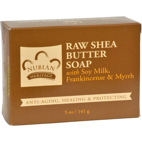 Nubian Heritage Bar Soap Raw Shea Butter - 5 Oz