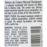Nature De France Le Stick Deodorant Sandalwood - 3 Oz