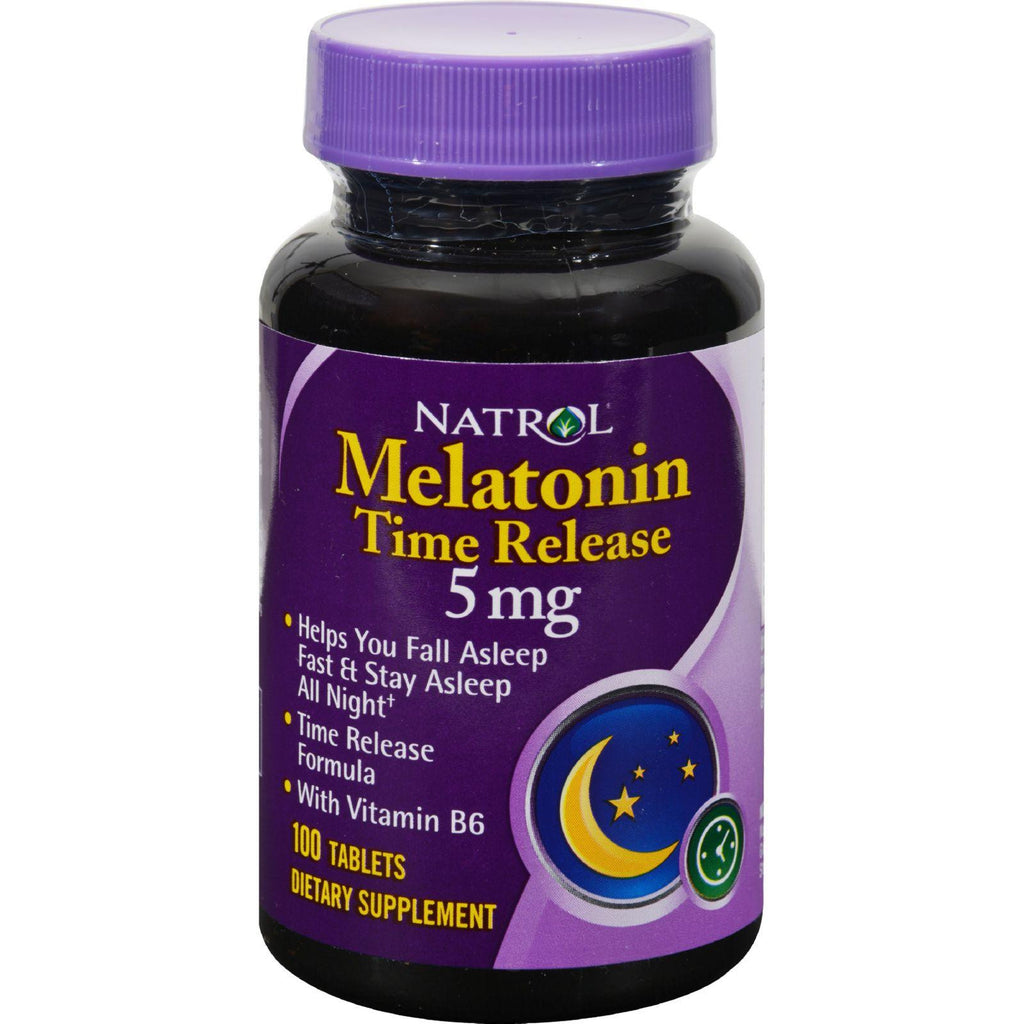 Natrol Melatonin Time Release - 5 Mg - 100 Tablets