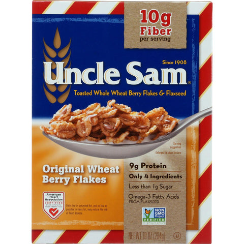 Uncle Sam Cereal Cereal - Original - 10 Oz - Case Of 12
