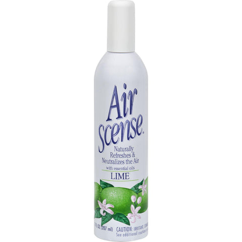 Air Scense Air Freshener - Lime - Case Of 4 - 7 Oz