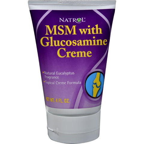 Natrol Msm With Glucosamine Creme - 4 Oz