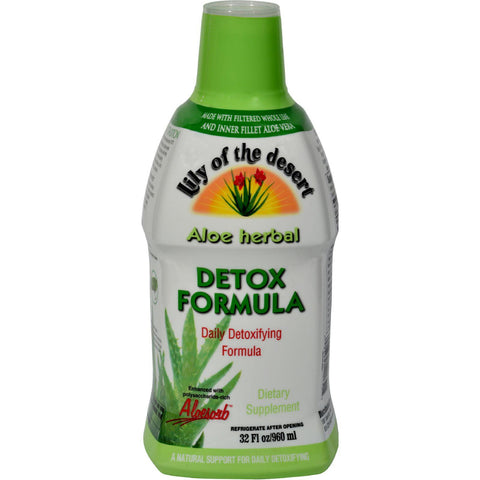Lily Of The Desert Aloe Herbal Detoxifying Formula - 32 Fl Oz