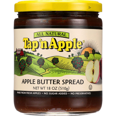 Tapn Apple Butter Spread - Apple Butter - 18 Oz - Case Of 12