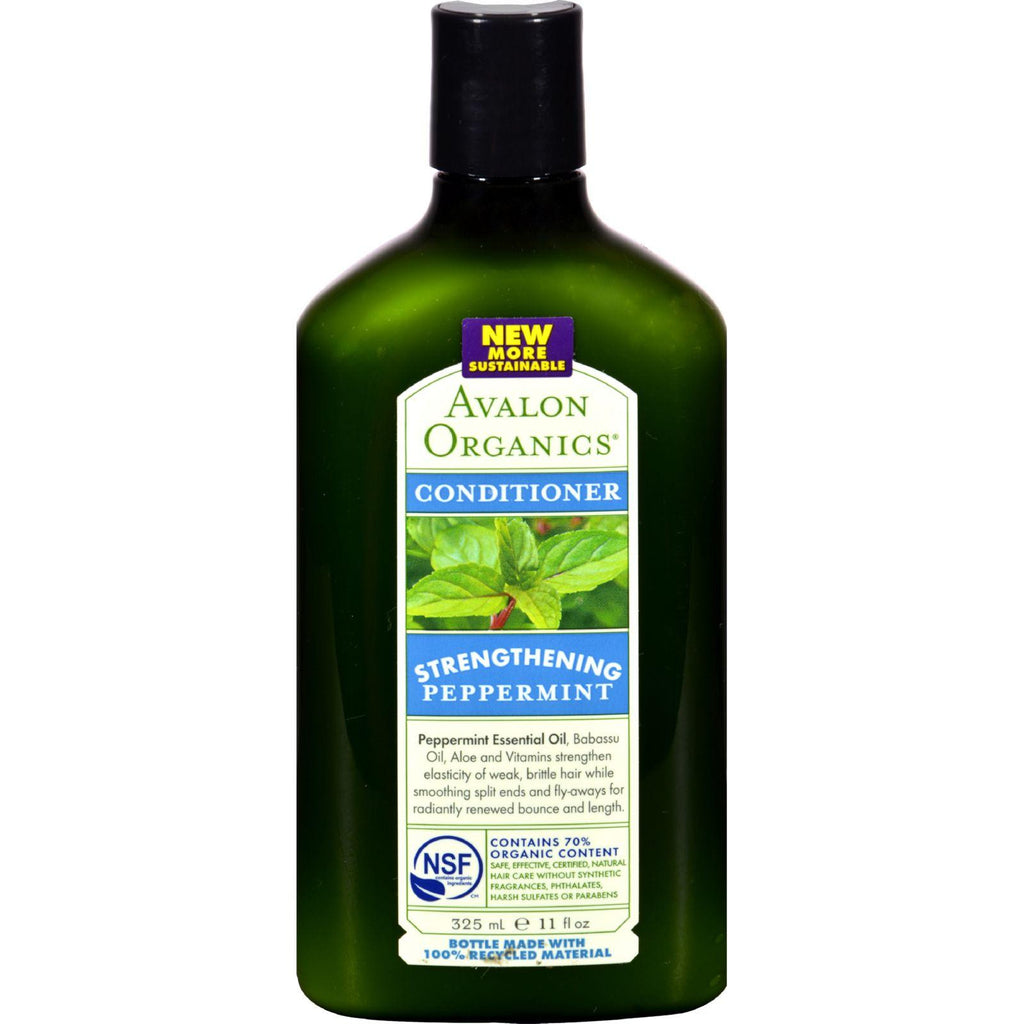 Avalon Organics Revitalizing Conditioner With Babassu Oil Peppermint - 11 Fl Oz