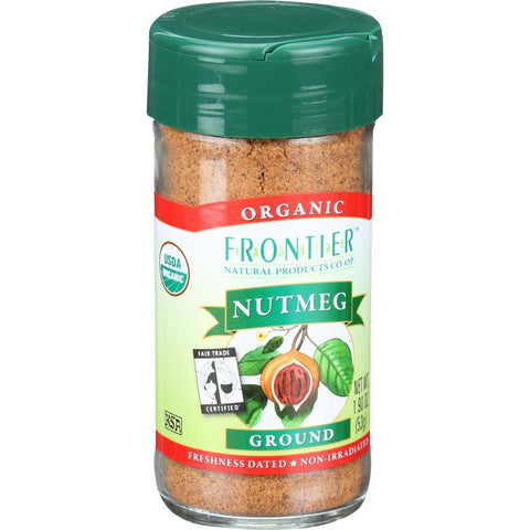 Frontier Herb Nutmeg - Organic - Fair Trade Certified - Ground - 1.9 Oz