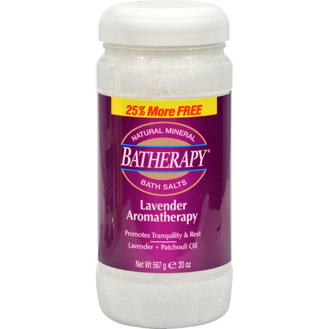 Queen Helene Batherapy Mineral Bath Salts Lavender - 1 Lb