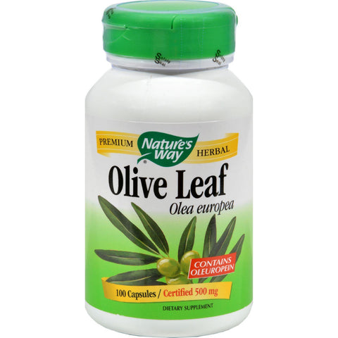 Nature's Way Olive Leaf Olea Europea - 100 Capsules