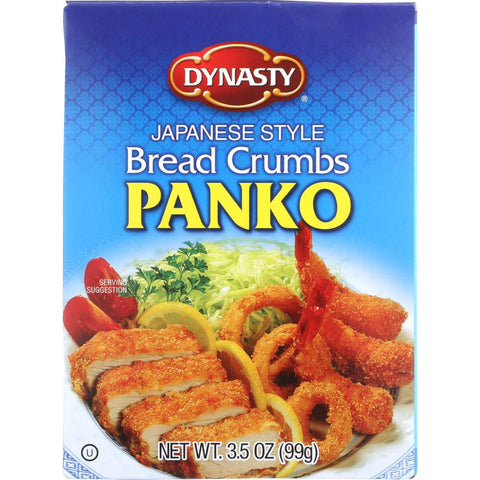 Dynasty Bread Crumbs - Panko - 3.5 Oz - Case Of 12