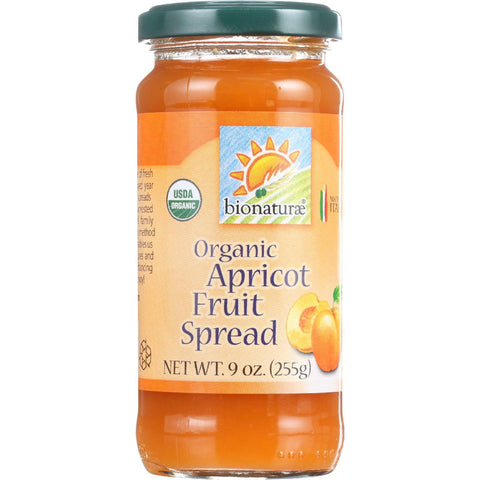 Bionaturae Fruit Spread - Organic - Apricot - 9 Oz - Case Of 12