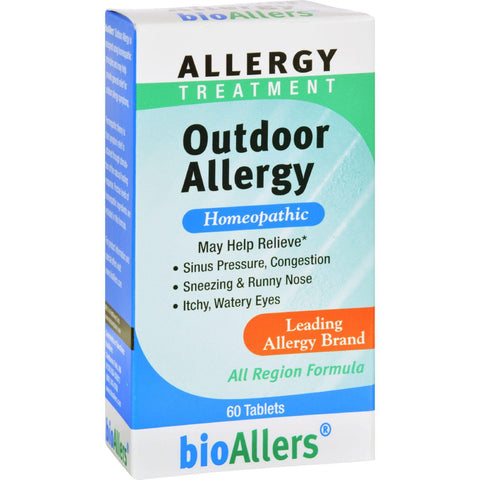 Bio-allers Outdoor Allergy Treatment - 60 Tablets