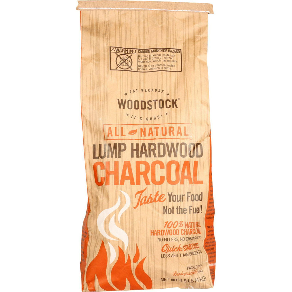 Woodstock Charcoal - All Natural - Lump Hardwood - Natural - 8.8 Lb - 1 Each