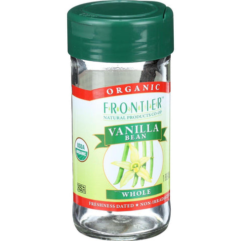 Frontier Herb Vanilla Bean - Organic - Whole - 1 Count