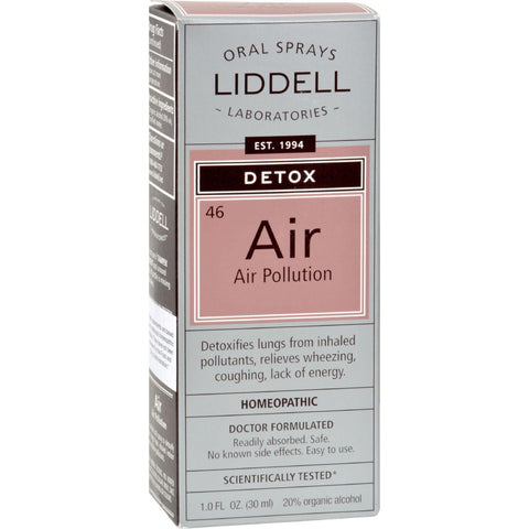 Liddell Homeopathic Detox - Air Pollution - 1 Oz