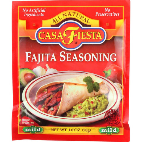 Casa Fiesta Seasoning - Fajita - 1 Oz - Case Of 24