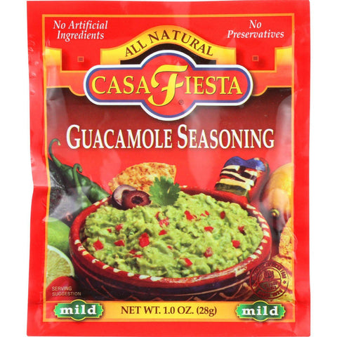 Casa Fiesta Seasoning Mix - Guacamole - 1 Oz - Case Of 24