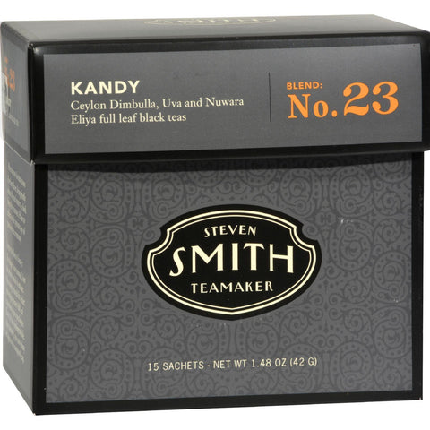 Smith Teamaker Black Tea - Kandy - Case Of 6 - 15 Bags