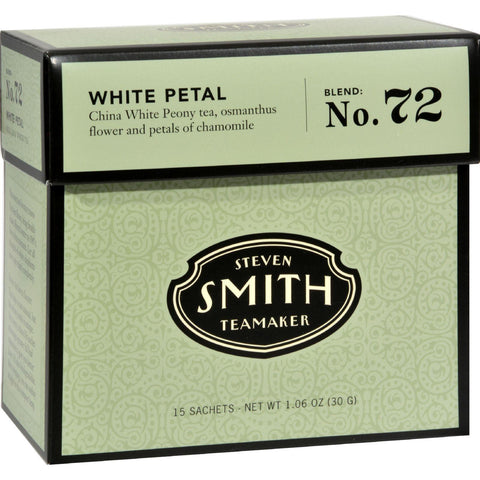 Smith Teamaker White Tea - White Petal - Case Of 6 - 15 Bags