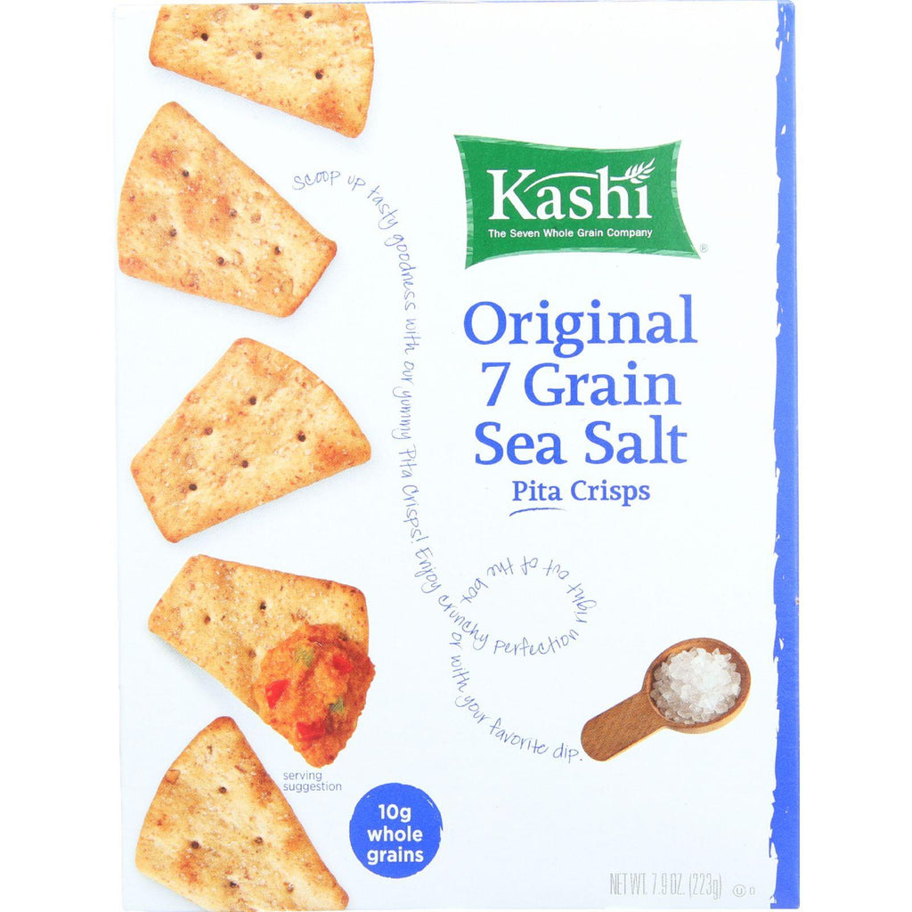 Kashi Pita Crisps - Original 7 Grain Sea Salt - 7.9 Oz - Case Of 12
