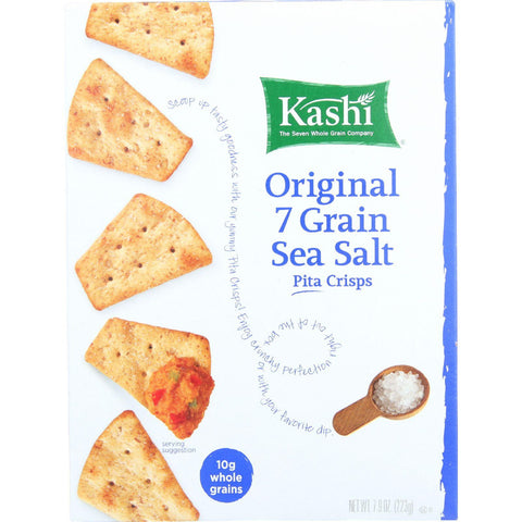 Kashi Pita Crisps - Original 7 Grain Sea Salt - 7.9 Oz - Case Of 12