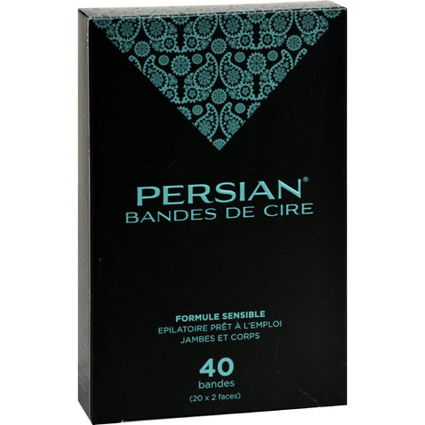 Parissa Persian Wax Strips For Legs - 40 Pack