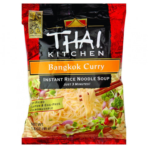 Thai Kitchen Instant Rice Noodle Soup - Bangkok Curry - Medium - 1.6 Oz - Case Of 6