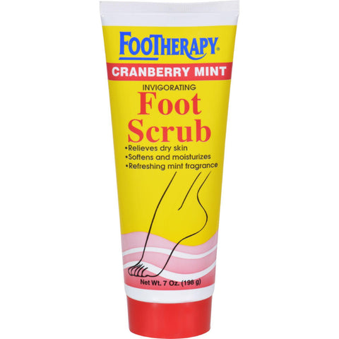 Queen Helene Footherapy Foot Scrub Cranberry Mint - 7 Fl Oz