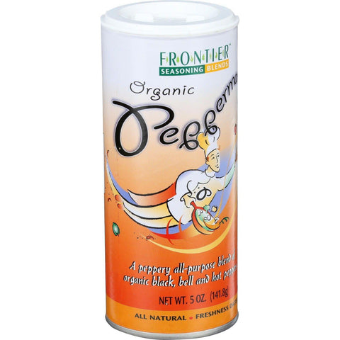 Frontier Herb All Purpose Seasoning Blend - Organic - Pepperman - 5 Oz