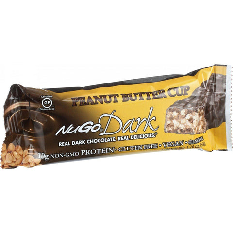 Nugo Nutrition Bar - Dark - Peanut Butter Cup - 1.76 Oz - Case Of 12