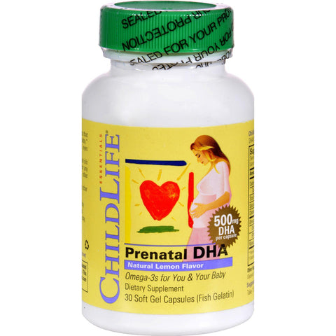 Childlife Prenatal Dha - 30 Softgels