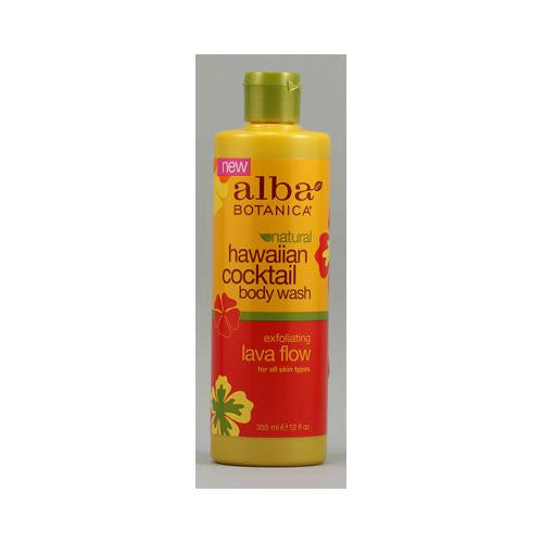 Alba Botanica Natural Hawaiian Cocktail Body Wash Lava Flow - 12 Fl Oz