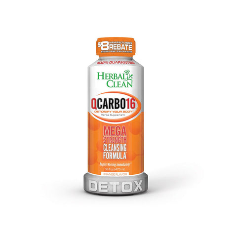 Herbal Clean Qcarrbo16 Detox Orange - 16 Fl Oz