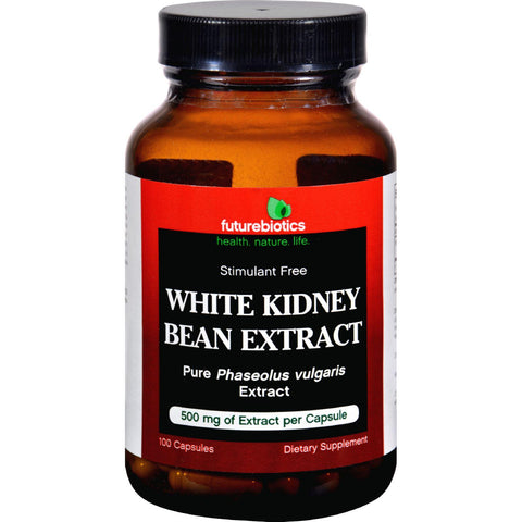 Futurebiotics White Kidney Bean Extract - 500 Mg - 100 Capsules