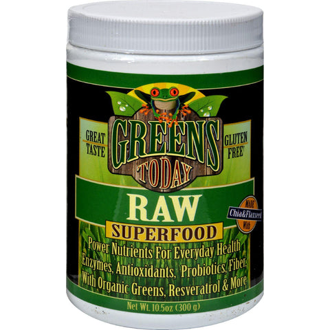 Greens Today Organic Frog Raw Superfood - 10.5 Oz
