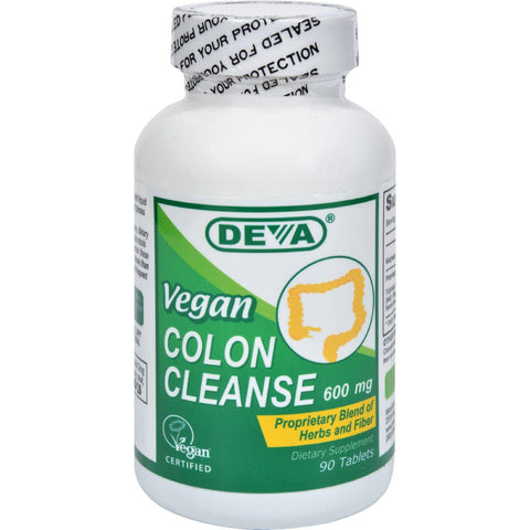 Deva Vegan Colon Cleanse - 595 Mg - 90 Tablets