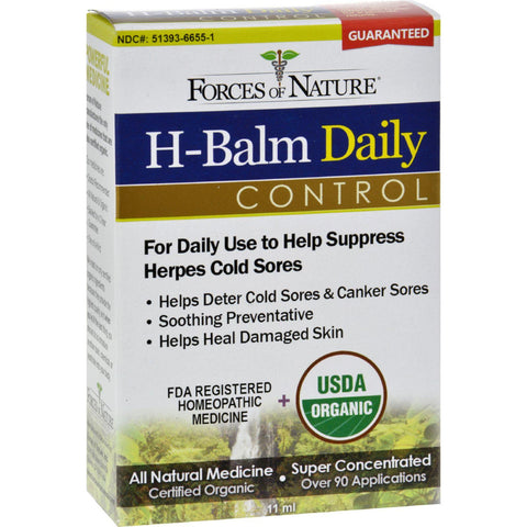 Forces Of Nature Organic H-balm Daily Control - 11 Ml