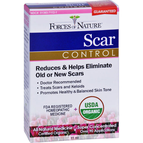 Forces Of Nature Organic Scar Control - 11 Ml