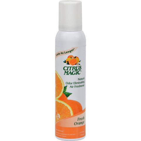 Citrus Magic Natural Odor Eliminating Air Freshener - Fresh Orange - Case Of 6 - 3.5 Oz