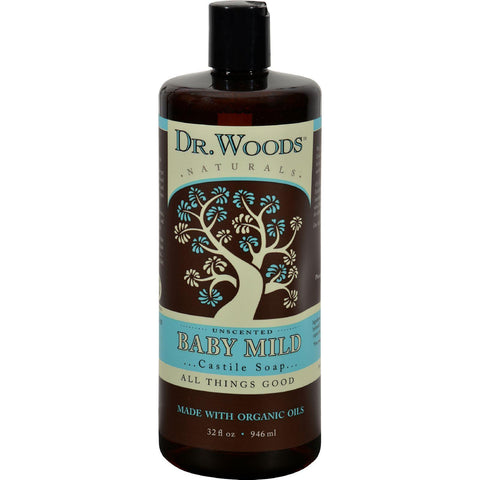 Dr. Woods Naturals Castile Liquid Soap - Baby - 32 Fl Oz