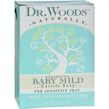 Dr. Woods Bar Soap Baby Mild Unscented - 5.25 Oz