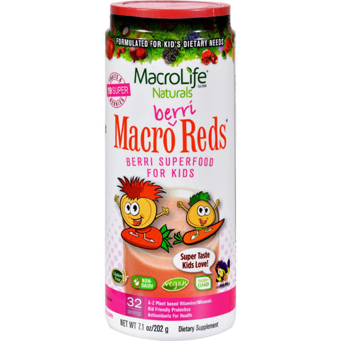 Macrolife Naturals Jr. Macro Reds For Kids Berri - 7.1 Oz