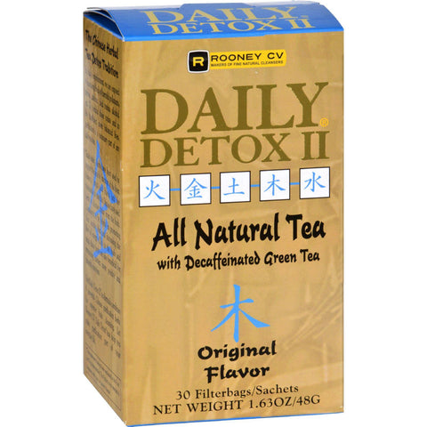 Wellements Daily Detox Ii All Natural Tea Original - 30 Sachet