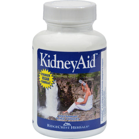 Ridgecrest Herbals Kidneyaid - 60 Vegetarian Capsules