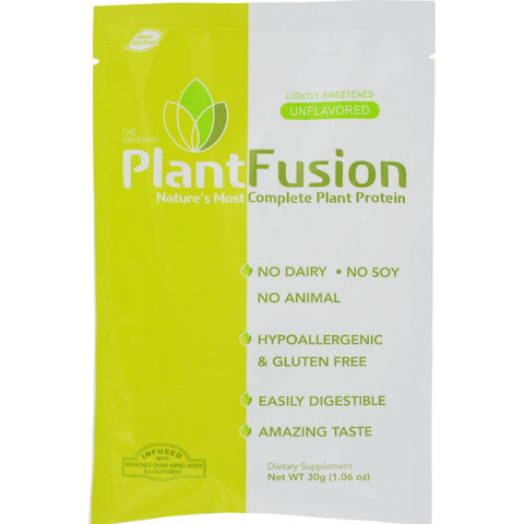 Plantfusion Unflavored Packets - Case Of 12 - 30 Grams