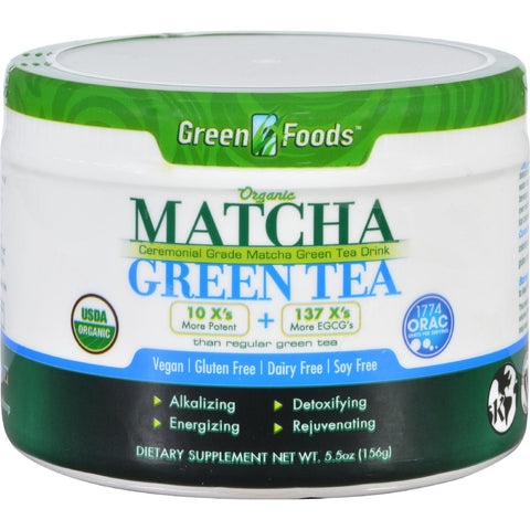 Green Foods Organic Matcha Green Tea - 5.5 Oz